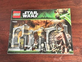 LEGO Star Wars RANCOR PIT 75005 * Manual Instruction Book ONLY *