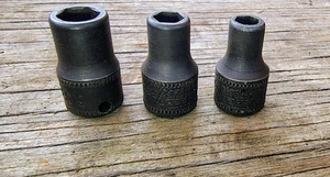 Walden USA 1/4" Imperial Sockets 3/15" 7/32" 9/32" - Picture 1 of 6