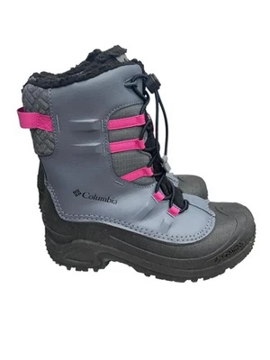 Columbia Youth Unisex Bugaboot Celsius Bota de Invierno Grafito/Fucsia Salvaje Talla 6 Foto 1 de 4