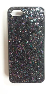 Funda para teléfono Victoria's Secret iPhone 6/6s con soporte para tarjetas brillante espejo negro brillo - Imagen 1 de 3
