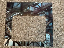 Crime Fighters Arcade Bezel Monitor Shroud Rare 23 X 21 1/2