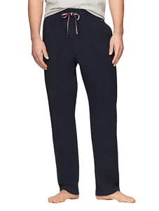Tommy Hilfiger Pigiama Uomo Regular Fit Coulisse Pigiama Pantaloni Navy Small $32,50 - Foto 1 di 5