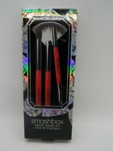 Smashbox Limited Edition Travel Trio Makeup Brushes NIP! - Picture 1 of 3
