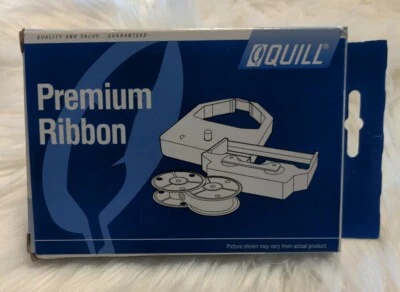 Quill Premium Black Ribbon Cartridge 7-11443 Panasonic Universal Sealed - Image 1 of 4