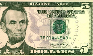 2006   5 Dollars STAR  ( REPLACEMENT )  World paper money currency banknotes. - Picture 1 of 5