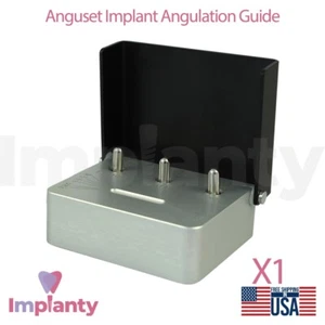 Guía de medición de ángulo de colocación de accesorio dental Anguset herramientas de acero inoxidable - Imagen 1 de 6