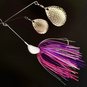 SEÑUELO DE PESCA TWIN SPINNERBAIT BANANA SPINNERBAIT 1 oz 30 g PERCA - Imagen 1 de 4
