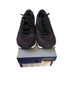 asics US Mens 7 running shoes GEL-KAYANO 24 Black/Phantom/White - Picture 1 of 9