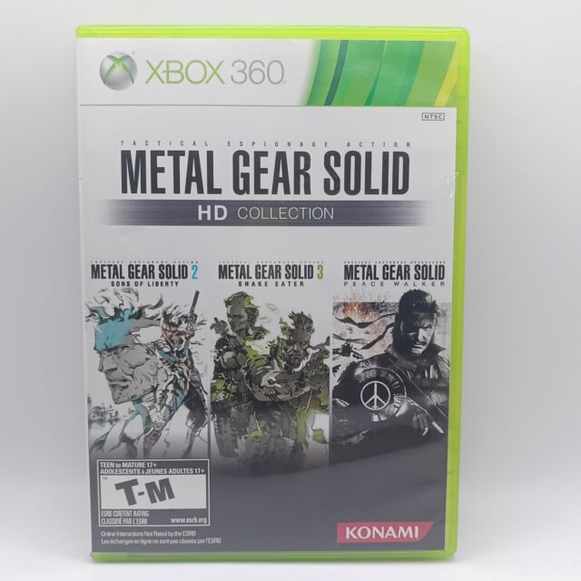 Preços baixos em Metal Gear Solid HD Collection jogos de vídeo com manual