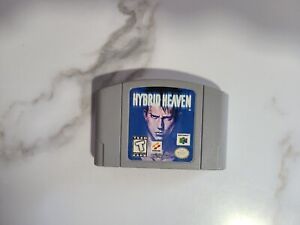 Hybrid Heaven (Nintendo 64, 1999, N64) Authentic, Cart Only, Tested/Works