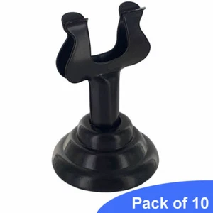 Portatarjetas BarBits Black Place - Paquete de 10 Soporte de mesa para nombre de boda - Imagen 1 de 5