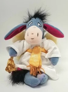 Disney Winnie The Pooh CHOIR ANGEL EEYORE Mini Plush Bean Bag christmas bell - Picture 1 of 12