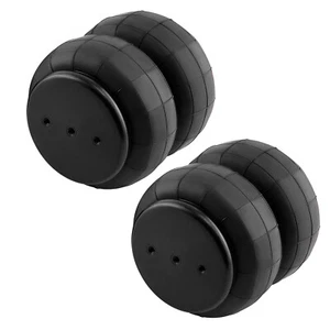 2x Standard 2600 LBS Air Suspension Spring Bag 1/2"npt Single Port Heavy Duty - Picture 1 of 12
