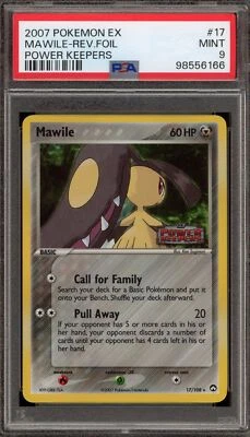 Pokemon Mawile EX Power Keepers Reverse Holo Rare #17 PSA 9 Mint - Image 1 of 2