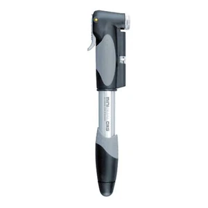 Topeak Mini Dual DXG Fahrrad DUAL Mini Micro Luft Pumpe Manometer alle Ventile - Picture 1 of 5