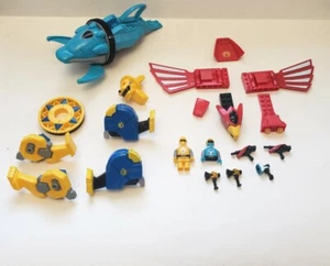 Mega Bloks Power Rangers Ninja Storm 5711 5712 5713 Set Zord Lion Hawk Dolphin - Picture 1 of 10