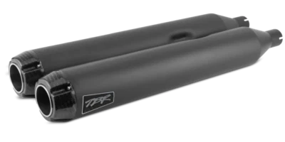 Harley Softail Deluxe 2005-2017/Slim Two Brothers escape sin cordones negro carbono Foto 1 de 4