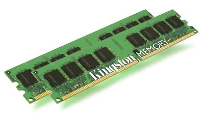 Kingston Technology 8GB (2 x 4GB) DDR2-667 PC2-5300 ECC Registered Server Memory - Image 1 of 2
