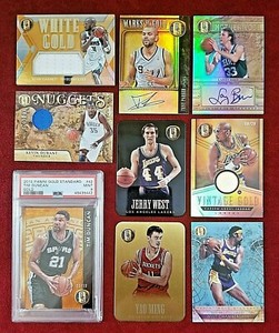 2010-2011-2012-2014-2015 Gold Standard O'Neal Durant Wade Bird West Auto