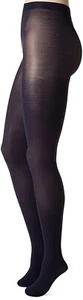 HUE 159683 blickdichte transparente Damen-Strumpfhose bis Taille dunkelblau Gr. S - Bild 1 von 4