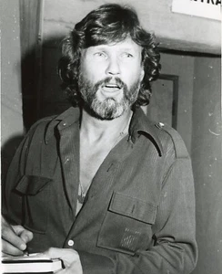Kris Kristofferson 1976 Original Type 1 Photo Vintage 8x10 Celebrity Memorabilia - Picture 1 of 2