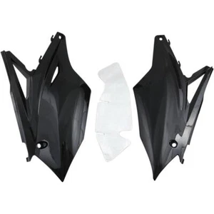 UFO Laterales Compatible Con Kawasaki KXF 250 17-20 450 16-18 Negro - Imagen 1 de 1