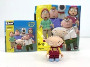K’nex Family Guy Blind Bag Minifigure Stewie Griffin Loose With Packaging - Picture 1 of 7