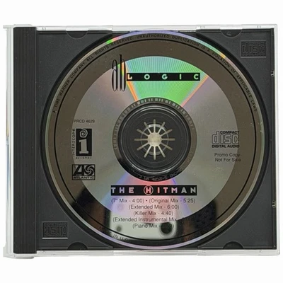 Ab Logic - The Hitman (CD, 1992) Interscope Records Promo Single Mix PRCD 4629 - Image 1 of 3