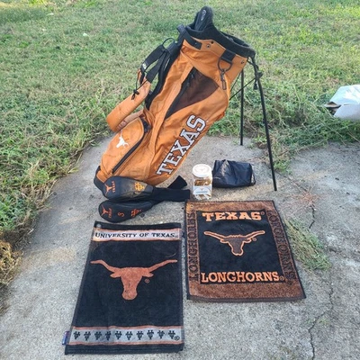 Nike Golf University of Texas Longhorns Golf Stand/Carry Bag W/ Extras - Image 1 of 4