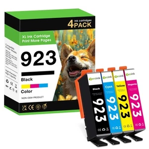 Paquete combinado de cartuchos de tinta 923 para cartuchos de tinta HP 923 OfficeJet 8120/8130 S... - Imagen 1 de 6