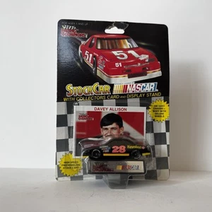 1992 Racing Champions 1:64 Davey Allison #28 Texaco Havoline Ford Thunderbird - Picture 1 of 6