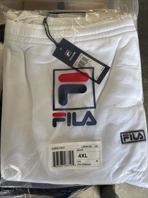 Fila Hombre 4XL Blanco Muy Bonito Foto 1 de 3