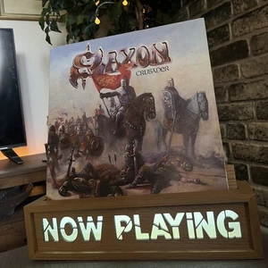Saxon Crusader Vinyl Record LP NM - Picture 1 of 14