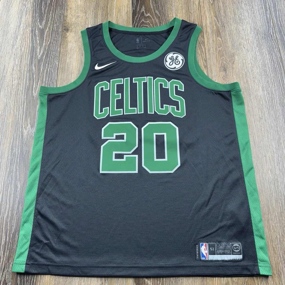 Camiseta de los Boston Celtics Gordon Hayward para hombre 52 negra Nike NBA Swingman ¡Auténtica! Foto 1 de 4