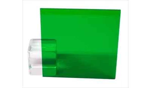 Acrylic Sheet-Sheet Size 24 X 18 inch-Thickness 1/4 - Color Translucent Green - Picture 1 of 1