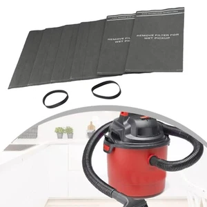 6 Nass Trocken Filter Beutel für 2 - 2,5 Gallonen Staubsauger Stinger für Handwerker - Bild 1 von 24