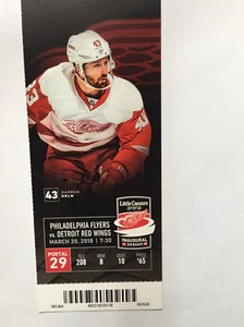 Talón de boleto Detroit Red Wings vs Philadelphia Flyers 20 de marzo de 2018 - Imagen 1 de 1
