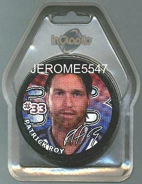 Colorado AVALANCHE PATRICK ROY NHLPA Puck - #ACL_#A2L Cover