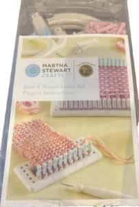 Martha Stewart Handwerk Stricken & Weben Webstuhl Kit Projekt Anleitung Neu ohne Verpackung - Bild 1 von 1