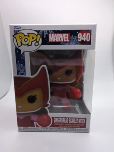 Funko Pop! Vinyl: Marvel - Gingerbread Scarlet Witch #940 - Picture 1 of 6