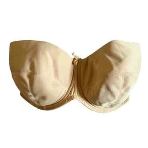 Panache Bra Size 34H EVIE Strapless Underwire Padded Nude Beige Chai - Picture 1 of 7
