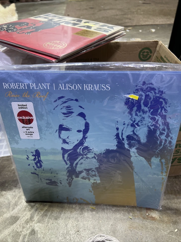 Robert Plant & Alison Krauss Raise The Roof TARGET EXCLUSIVE Double LP 2 Ex Song - Image 1 of 1