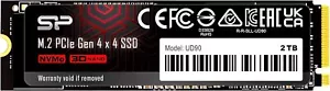 Silicon Power 2TB UD90 NVMe 4.0 Gen4 PCIe M.2 SSD SP02KGBP44UD9005 - Picture 1 of 6