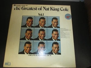 The Greatest Of Nat King Cole 1 & 2 Vinyl LPS/Gatefold/Dynamic House,Inc.Records - Picture 1 of 10