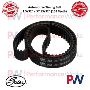 Gates Timing Belt 153 Teeth For Dodge / Eagle / Hyundai / Mitsubishi / Plymouth - Bild 1 von 9
