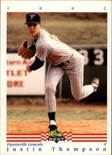 1992 Classic/Best Baseball Card #105 Justin Thompson 