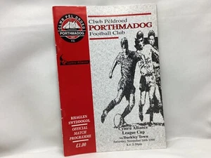 Porthmadog v Buckley Town Cymru Alliance League Cup November 1998 - Imagen 1 de 1