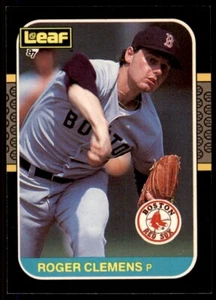 1987 Leaf Roger Clemens Red Sox #190 *Noles2148* - Picture 1 of 2