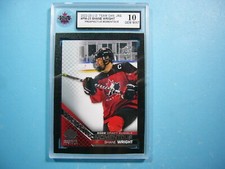 2022/23 UPPER DECK TEAM CANADA JUNIORS CARD PM-23 SHANE WRIGHT PRE ROOKIE KSA 10