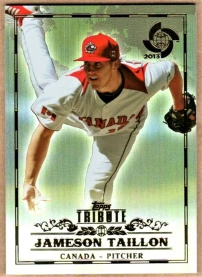 JAMESON TAILLON - 2013 TOPPS TRIBUTE WORLD BASEBALL CLASSIC RC - Image 1 of 2